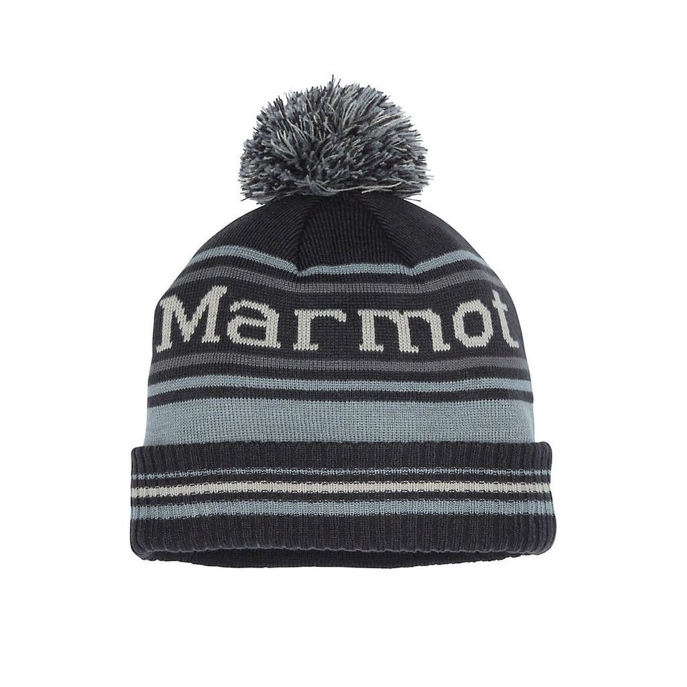 NWT Marmot Retro Style Pom Hat Beanie